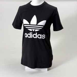 Women's Adidas Logo T-shirt Black Size XS 🖤
